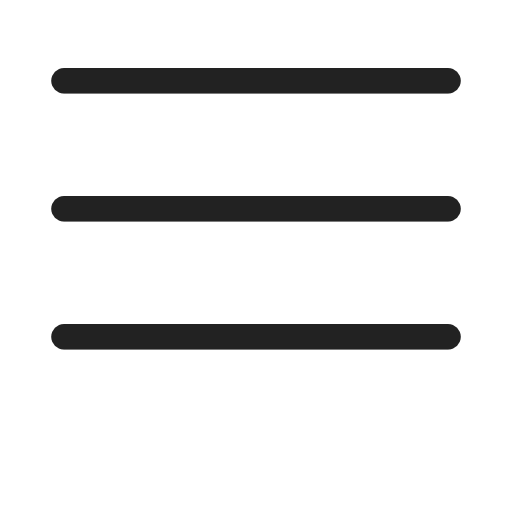 open menu button icon